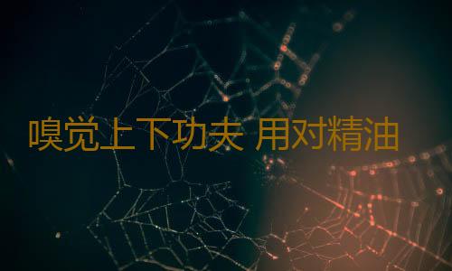 嗅觉上下功夫 用对精油轻松赶走压力