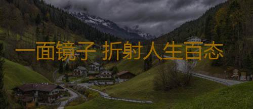 一面镜子 折射人生百态