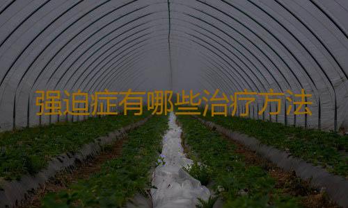 强迫症有哪些治疗方法