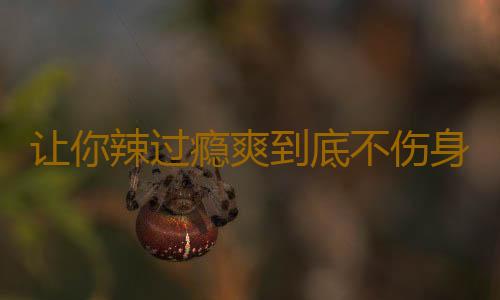 让你辣过瘾爽到底不伤身体