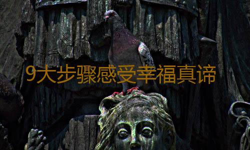 9大步骤感受幸福真谛